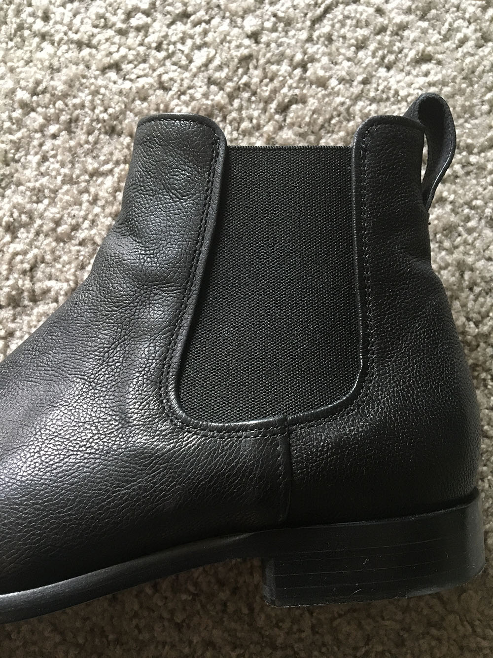 Elastic Bands on the sides are the iconic part of Chelsea boots