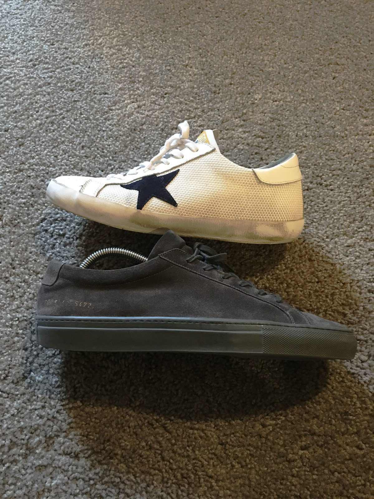 Golden Goose and Common Projects Side Comparison