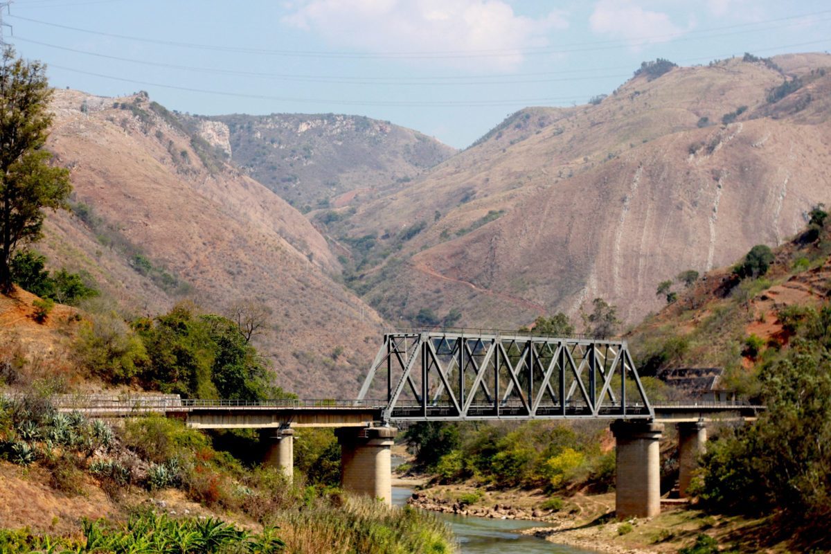 New Xiaolongtan Station in Xiaolongtan Village, on the outskirts of Kaiyuan and along the Yunnan-Vietnam Railway