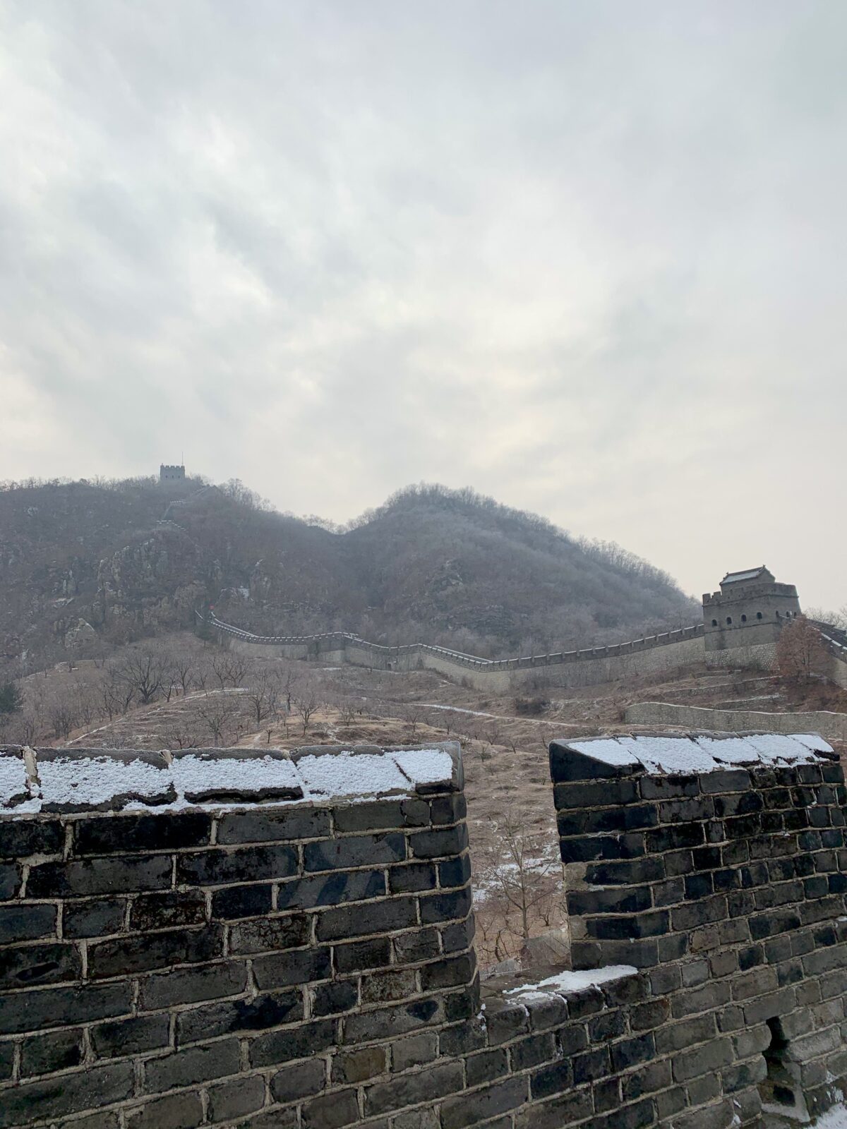 Tiger Mountain Wall in Dandong, Liaoning province, northeast China